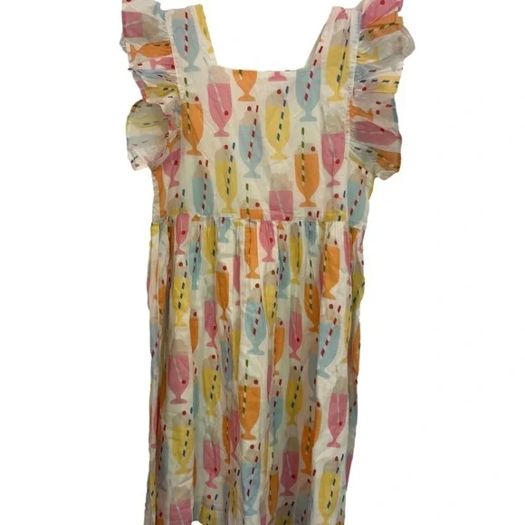 Pink Chicken Elsie Dress with Milkshakes NWT